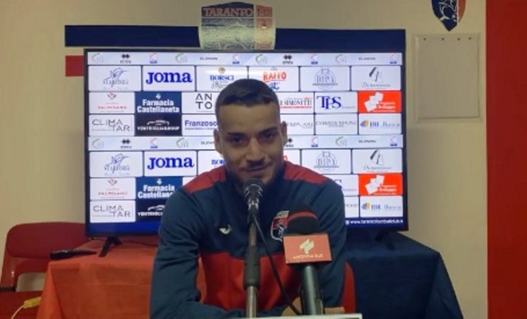 TOMASSINI (Taranto): “Il rigore non c’era. La rimonta del Catania non ci ha messo paura”