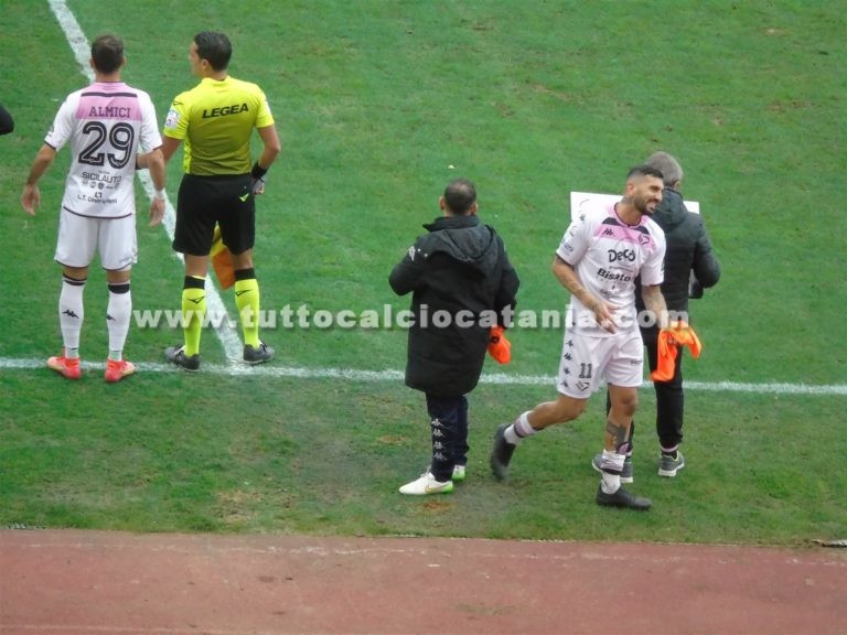 DALL’OGLIO (Palermo): emozione e fischi per il ritorno a Catania