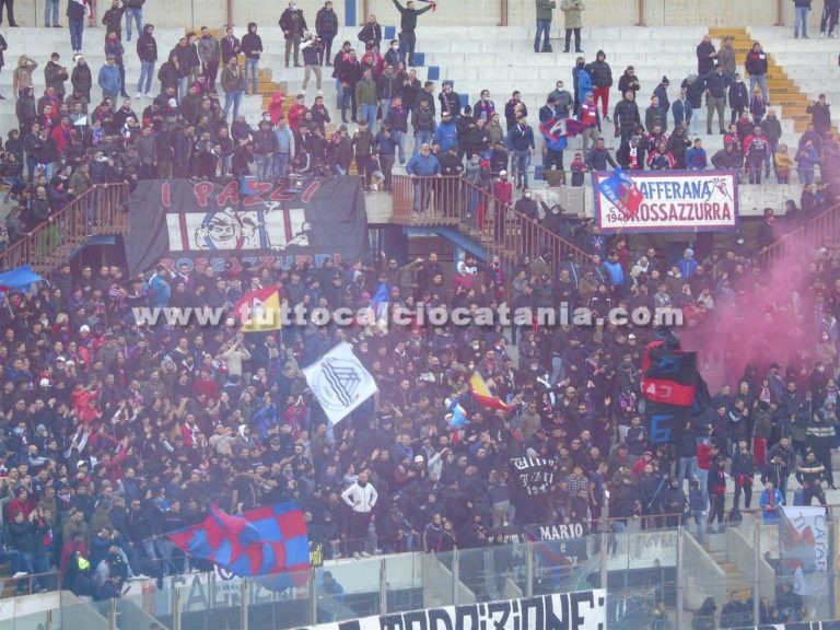MEDIA SPETTATORI: dalla Serie A alla C, Catania decima tifoseria del Sud per presenze allo stadio
