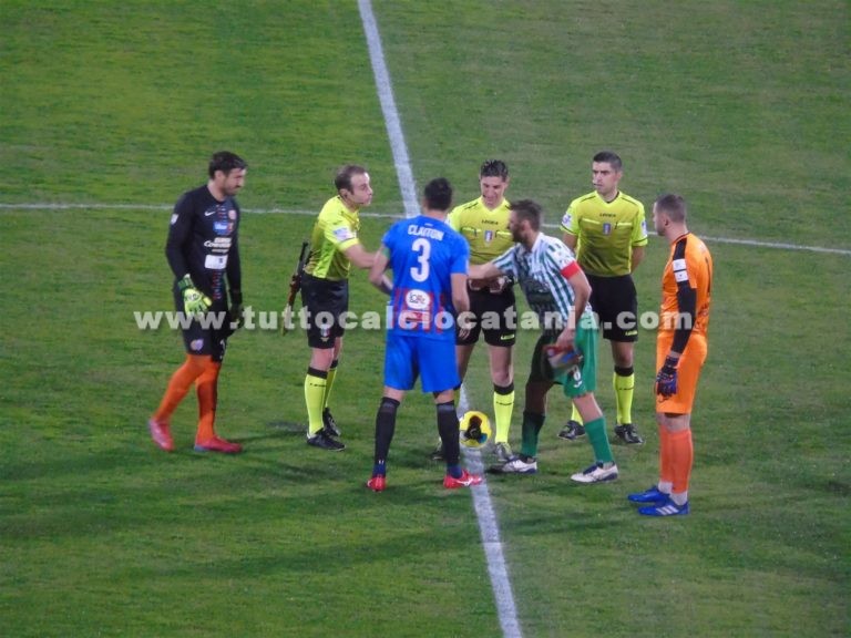 CATANIA: a forte rischio anche la gara con la Paganese