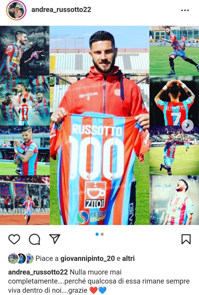 CATANIA SOCIAL – Russotto: “Nulla muore mai completamente…”