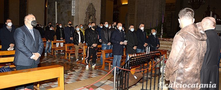 CATANIA: cronaca di una giornata speciale. Venerdì scorso, rossazzurri in Cattedrale