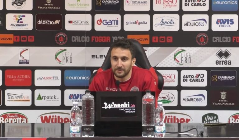 SCIACCA (Foggia): “Catania, non solo Moro da tenere d’occhio. Sfruttiamo il vantaggio di giocare in casa”