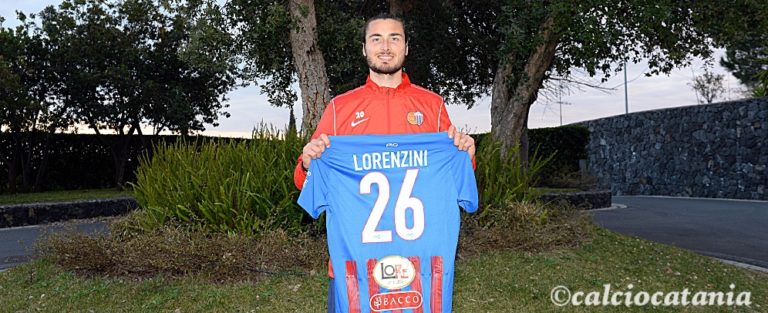 UFFICIALE – Lorenzini al Catania: “Arrivo con entusiasmo e fiducia, un vero onore essere qui”