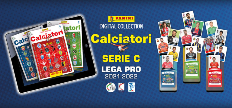 PANINI: calciatori di Serie C protagonisti nel nuovo Album digitale