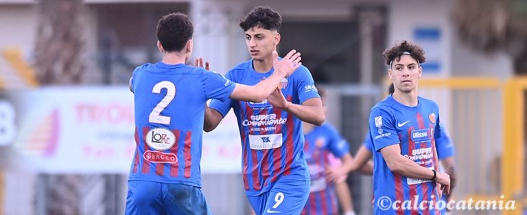 PRIMAVERA: doppio Russo, rimonta Catania contro il Palermo a Carini