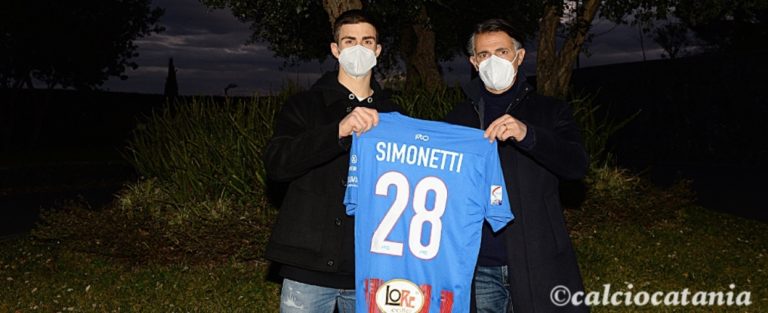 UFFICIALE – Simonetti al Catania: “Darò il massimo. Felice di ritrovare Baldini, Greco e Cataldi”