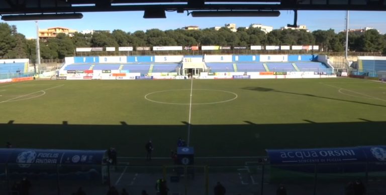 LIVE DEGLI ULIVI: Fidelis Andria 1-1 Catania, tabellino e numeri incontro