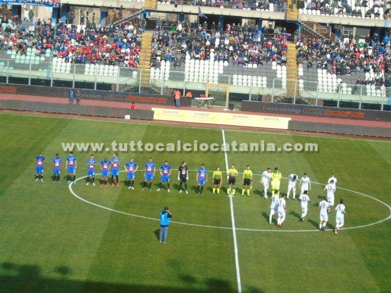 CATANIA-MONTEROSI: le probabili formazioni in vista del match