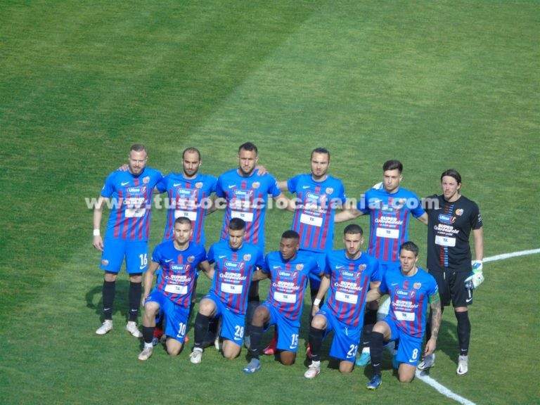 CATANIA-PAGANESE: ecco la formazione scelta dai tifosi