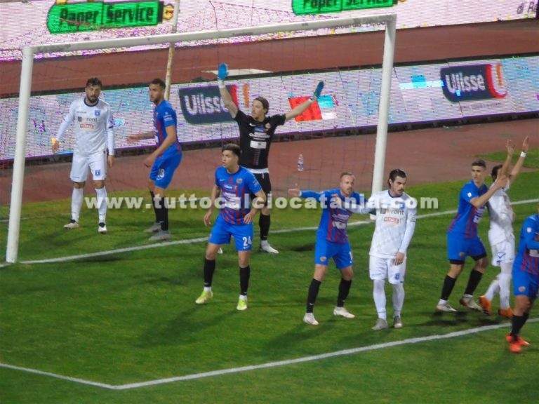 CATANIA 0-1 PAGANESE: gli highlights della partita