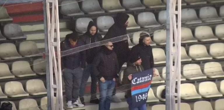 FOGGIA-CATANIA: ultras rossazzurri assenti a causa della Tessera del Tifoso
