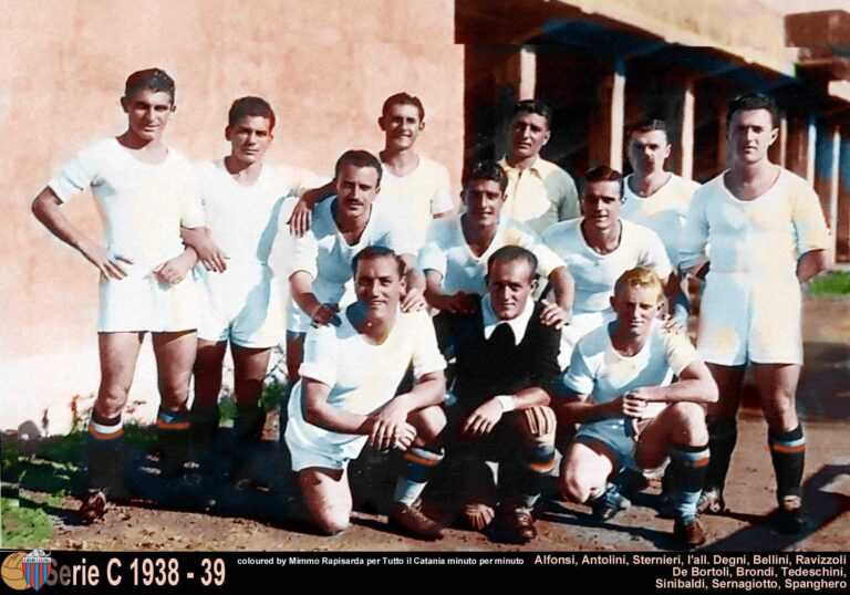 ACCADDE OGGI: 15 gennaio 1939, vittoria sofferta per il Catania nell’anno del salto in B