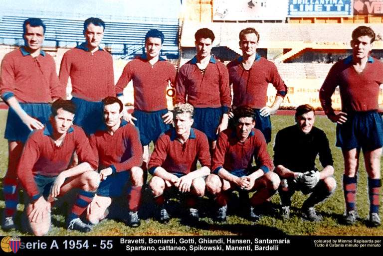VIAGGIO NELLA STORIA DEL CATANIA: 1954/55, macchiato in modo indelebile il vessillo etneo