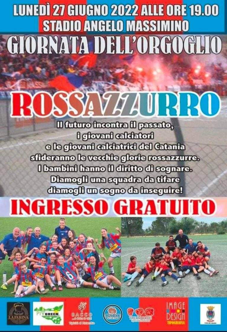 LA SICILIA: “Pelligra al ‘Massimino’ per battezzare la Giornata dell’Orgoglio Rossazzurro”