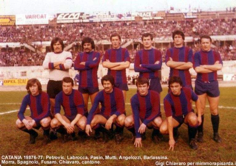 VIAGGIO NELLA STORIA DEL CATANIA: 1976/77, molti cambiamenti in rosa con il ritorno di Di Bella in panchina. Brescia fatale per i rossazzurri