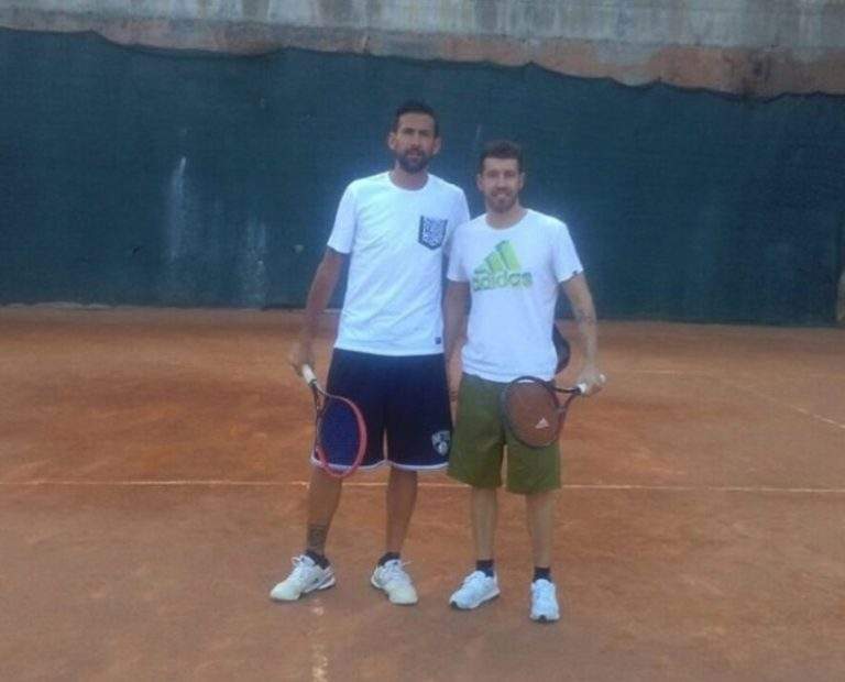 EX ROSSAZZURRI: torneo di Padel, Izco e Spolli sconfitti da Totti-Candela ed eliminati da Panucci-Fiore