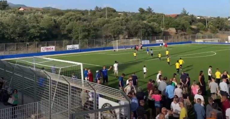 RITIRO: il campo sportivo di Ragalna fresco di ristrutturazione e manutenzione straordinaria