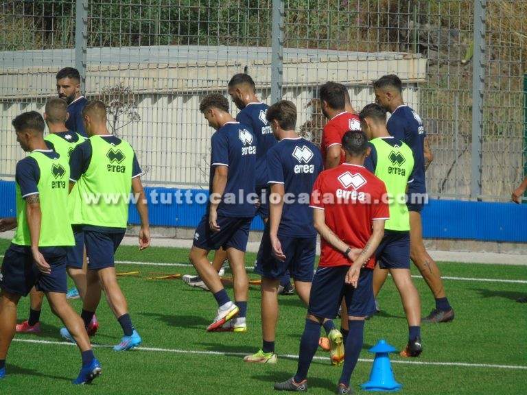 CATANIA: Ferraro ne convoca 22. Out Alessandro Russotto, Litteri subito disponibile