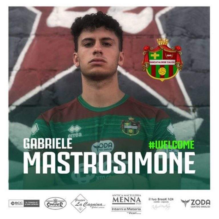 SANCATALDESE: “Torna Mastrosimone, il ragazzo si è fatto apprezzare nelle giovanili del Catania”