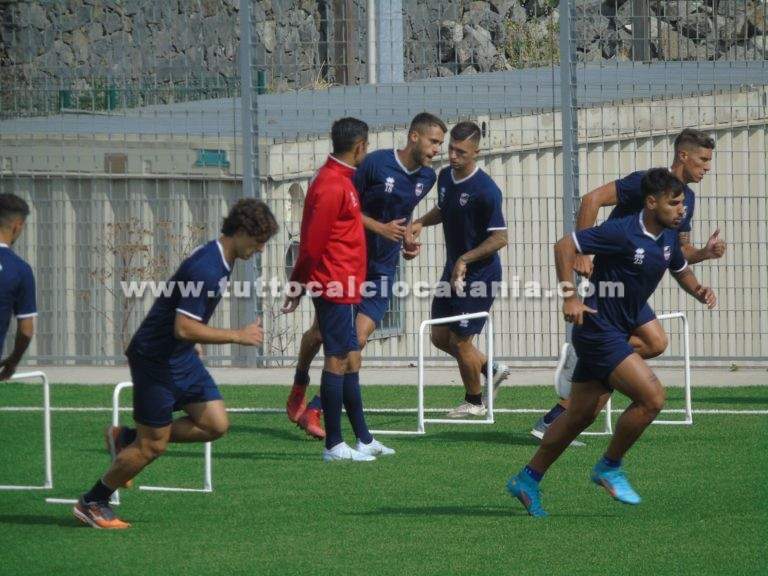 VERSO CATANIA-SAN LUCA: proseguono gli allenamenti a Ragalna. Ferraro, avanti tra il 4-3-3 ed il 4-2-3-1