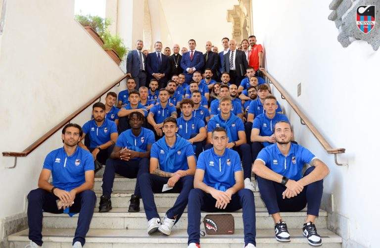 LA SICILIA: “Pelligra porta la squadra dall’Arcivescovo, un incontro toccante”
