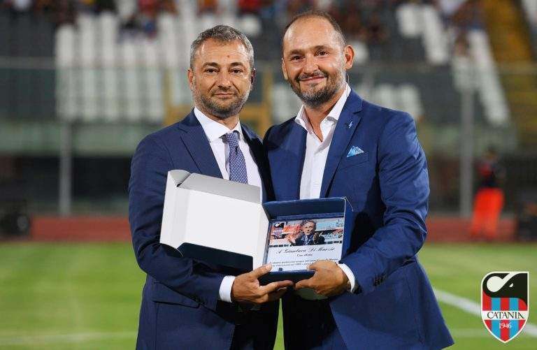 GIANLUCA DI MARZIO: “Gianni e Angelo da lassù abbracceranno forte questa società riportando il Catania dove merita”