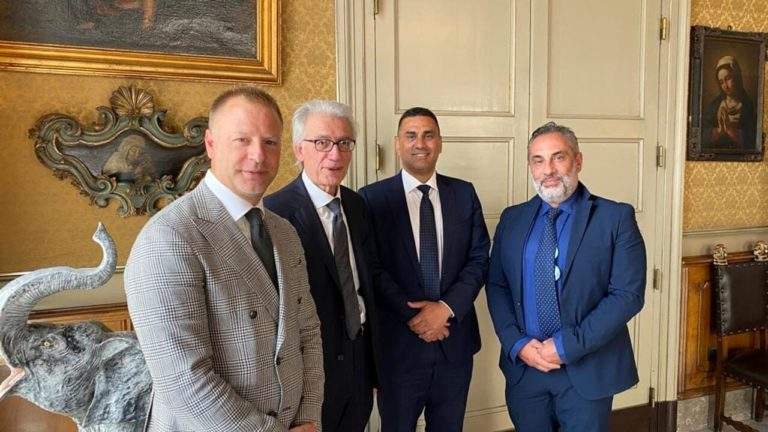 COMUNE – Incontro con Grella e Caniglia. Portoghese: “I rappresentanti del Catania SSD hanno risvegliato l’entusiasmo dei tifosi”