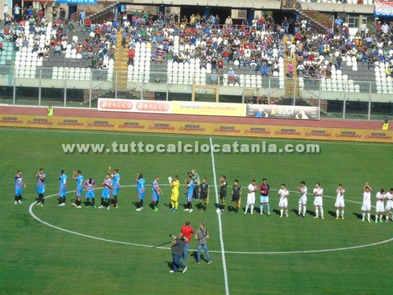 CATANIA-CASTROVILLARI: tre vittorie rossazzurre nei precedenti tra le due squadre sotto l’Etna