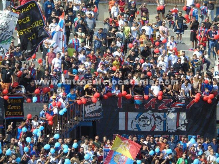 VERSO CATANIA-CANICATTI’: biglietti, si prevede una bella cornice di pubblico domenica