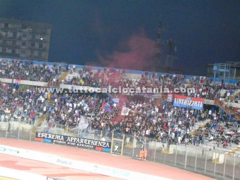 CATANIA-LOCRI: circa 15mila spettatori presenti al “Massimino”