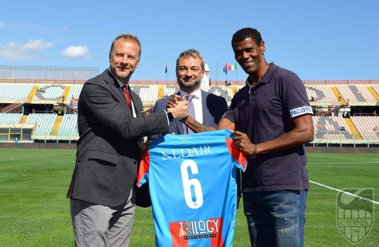 CATANIA SSD: “Aldair, l’ex Campione del mondo gradito ospite al Massimino”
