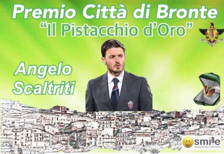 SCALTRITI – Premio a Bronte per il responsabile della comunicazione: “Uno dei simboli della rinascita del calcio nella città di Catania”