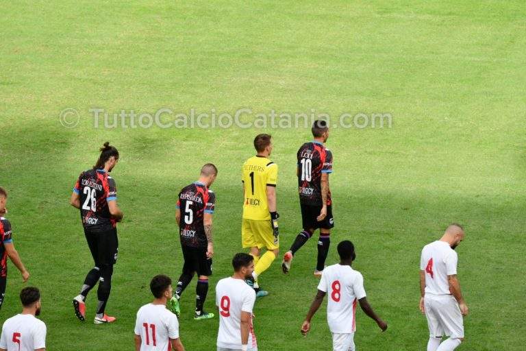 CATANIA 3-0 CANICATTI’: tabellino e numeri dell’incontro