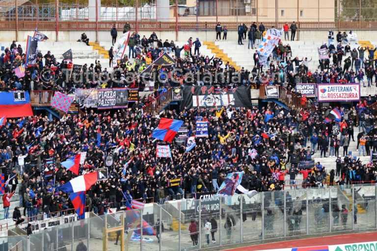 CATANIA-SORRENTO: disponibilità di nuovi biglietti in Curva Nord, ecco perchè
