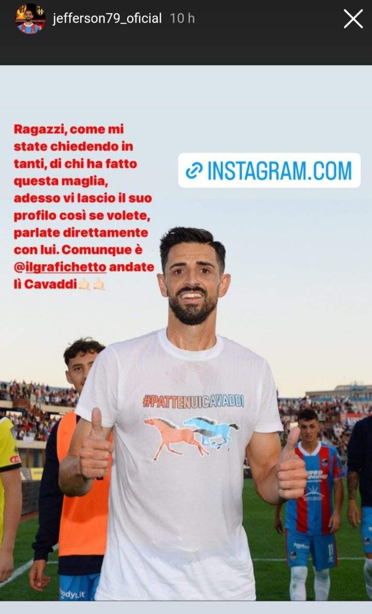 CURIOSITA’: “Pattenu i cavaddi”, fioccano le richieste dei tifosi per la maglia esposta da Jefferson
