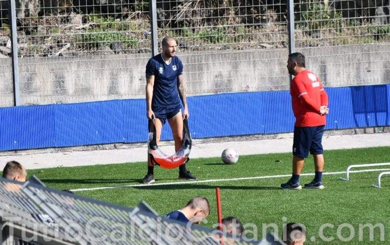 CATANIA: non figura Litteri tra i 25 convocati, cinque di loro andranno in tribuna
