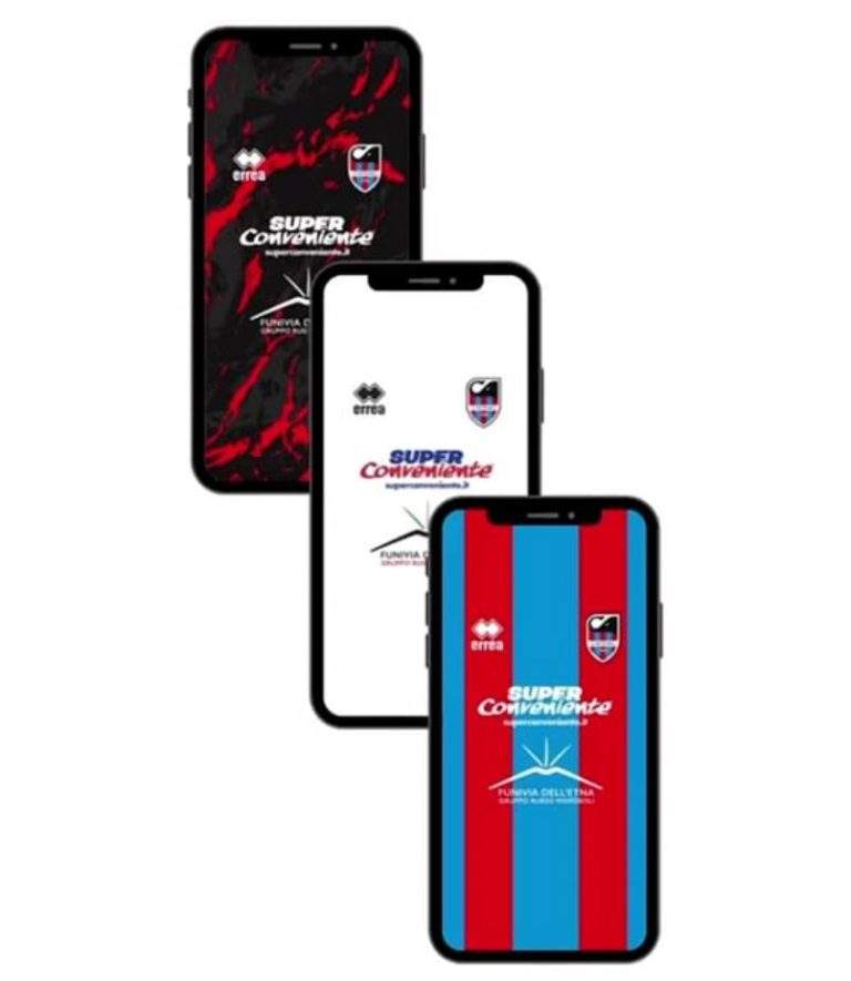 CATANIA SSD: scaricabili i wallpaper ufficiali delle maglie 2022/23