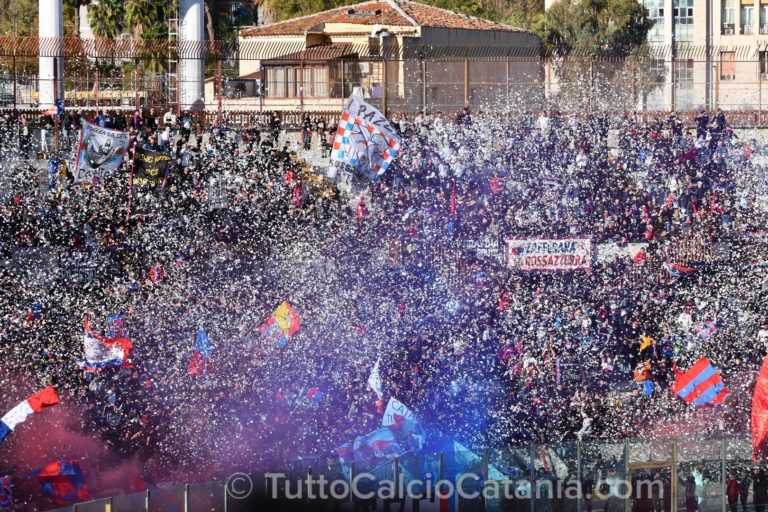 CATANIA-MARIGLIANESE: info prevendita biglietti, 5 euro in Tribuna B e Curve
