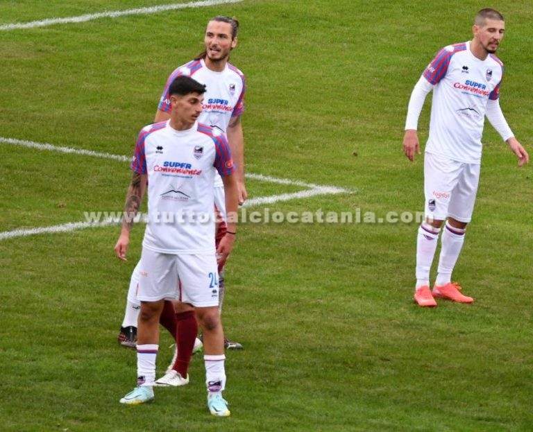 PARI E PATTA: il Catania torna da San Cataldo con un punto