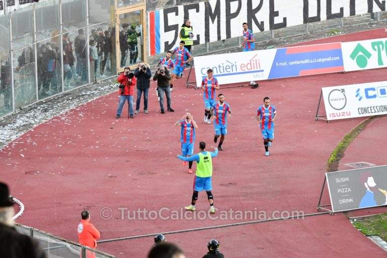 RAPISARDA-GOL: il Catania supera un Aversa mai domo, ottavo successo in casa