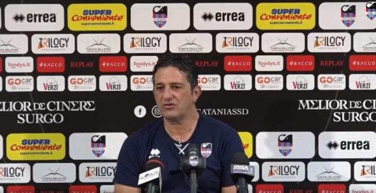 FERRARO: “Bisogna dare il giusto valore a quel che stiamo facendo. Catania in campo sempre per vincere. Ritmo alto e intensità per battere l’Aversa”