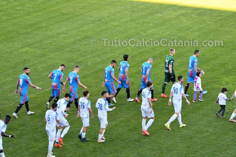 CATANIA 3-0 RAGUSA: tabellino e numeri dell’incontro