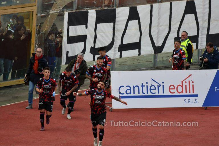 VITTORIA DI RIMONTA: il Catania non molla, Chiarella e Sarno ribaltano tutto