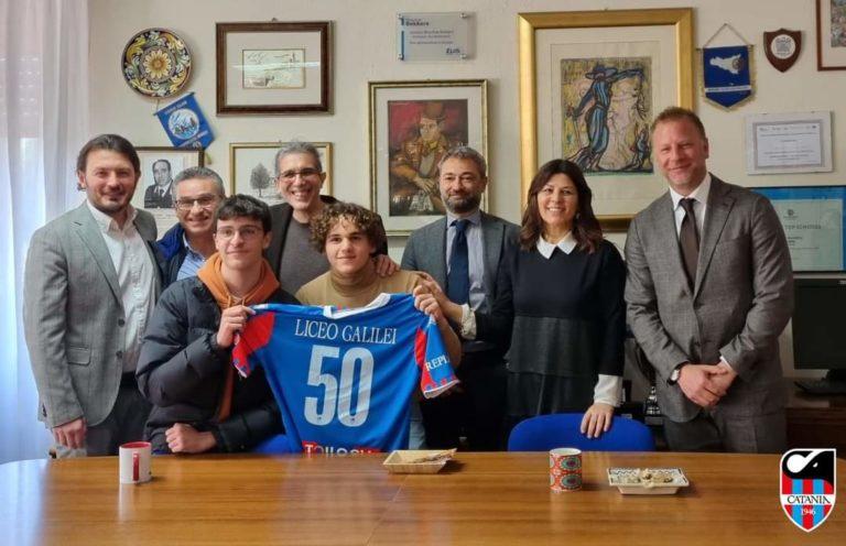 Il valore del fair play e del coraggio: il Catania al “Galilei”
