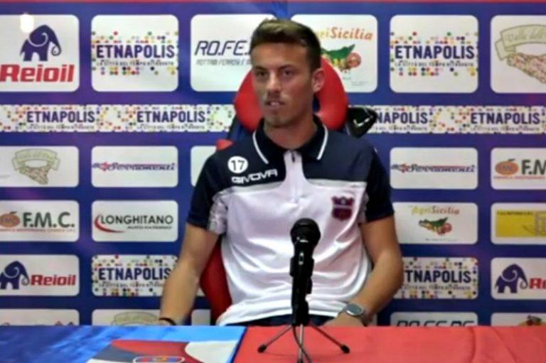 ASERO (Paternò): “A Catania con il coltello tra i denti. Non capita tutti i giorni di giocare in uno stadio come il ‘Massimino’…”