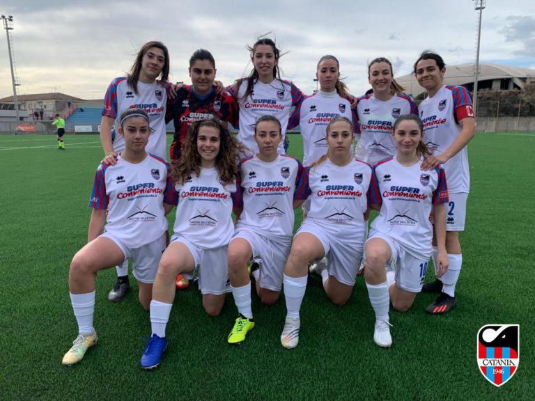 CATANIA FEMMINILE: semifinale Coppa Italia, pari all’andata contro il Marsala