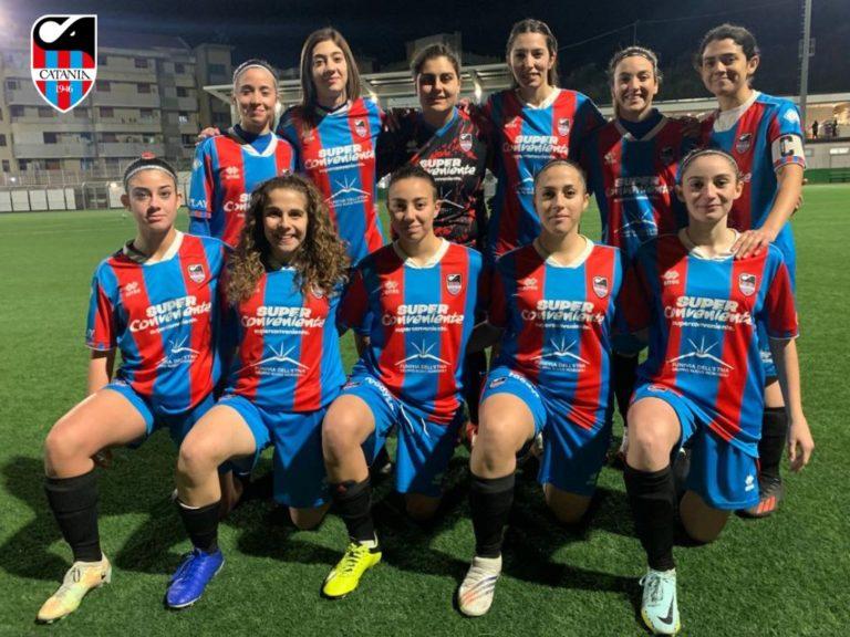 CATANIA FEMMINILE: rossazzurre sull’ottovolante a Messina