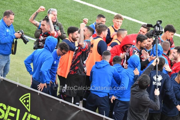 CATANIA: da Lorenzini a Carra, le voci dei protagonisti dopo la vittoria del campionato