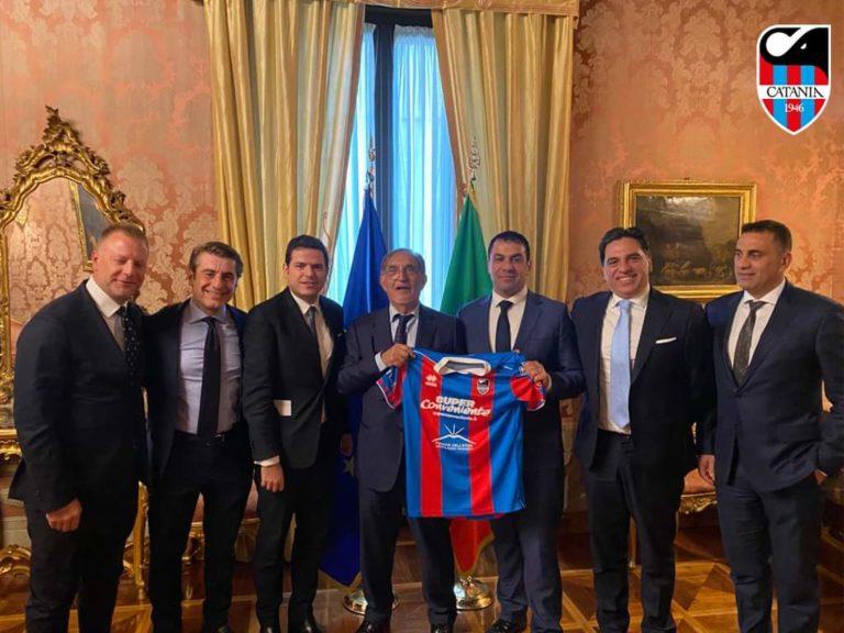 Il Catania a Palazzo Giustiniani e al CONI
